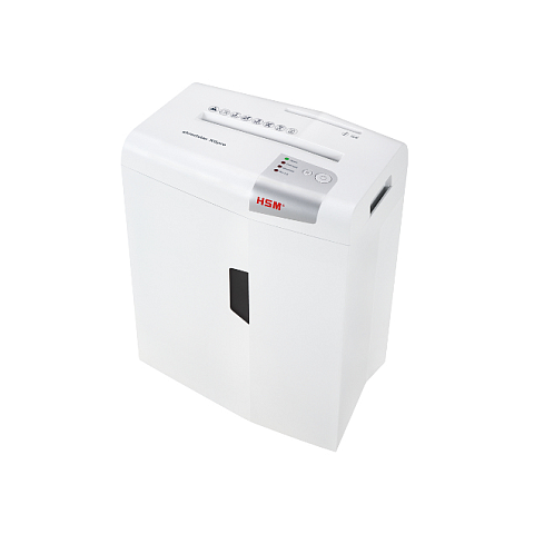 HSM X6pro Aktenvernichter Partikelschnitt-Zerkleinerung 58 dB 22 cm Silber, Weiß
