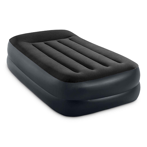 Intex DuraBeam+ Pillow Rest Raised Einzelmatratze Schwarz Unisex