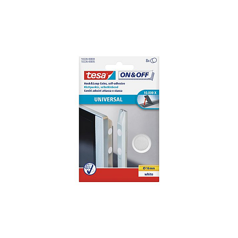 TESA 55226-03 Filzgleiter für Möbel 8 Stück(e) Rund