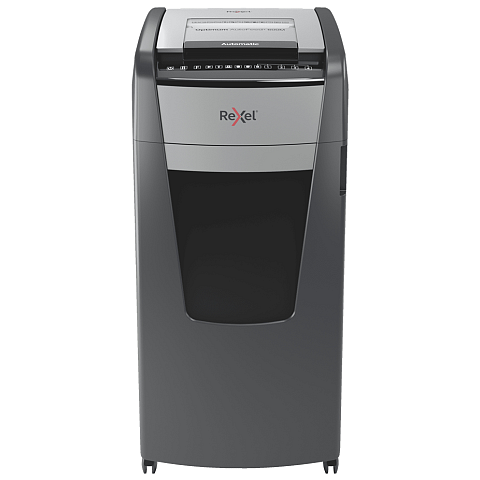 Rexel AutoFeed+ 600M Aktenvernichter Mikrogeschnittene Zerkleinerung 55 dB 23 cm Schwarz, Grau