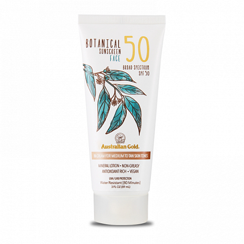 Australian Gold Botanical Spf 50 Sonnenschutzlotion Gesicht Erwachsene