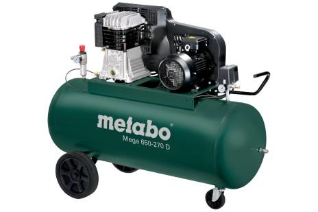 Metabo MEGA 650-270 D Luftkompressor 4000 W 520 l/min AC