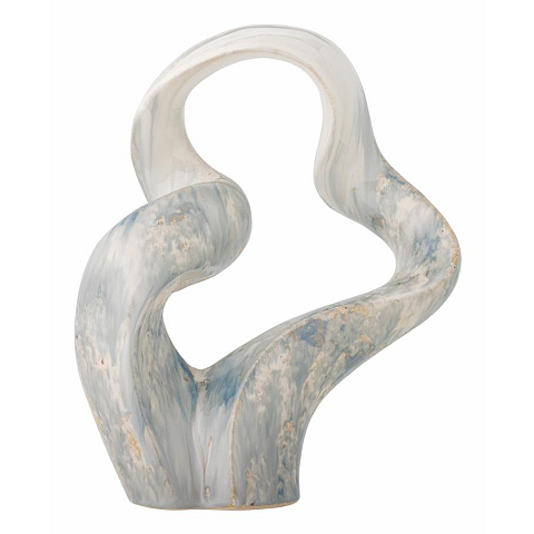 Bloomingville Rouyi Dekorative Statue & Figur Grau Steingut