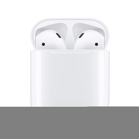 Apple AirPods (2nd generation) AirPods Kopfhörer Kabellos im Ohr Anrufe/Musik Bluetooth Weiß