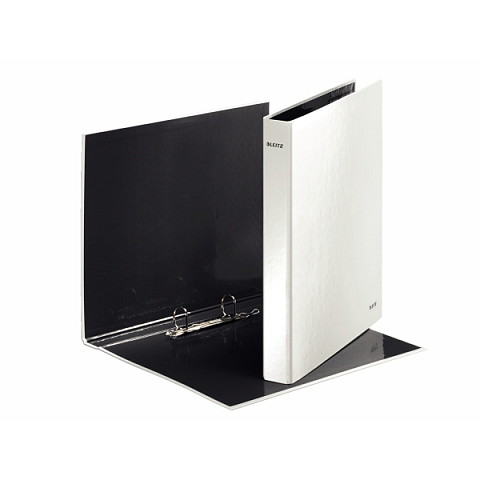 Leitz WOW Ring binder - pearl white Ringmappe A4 Weiß