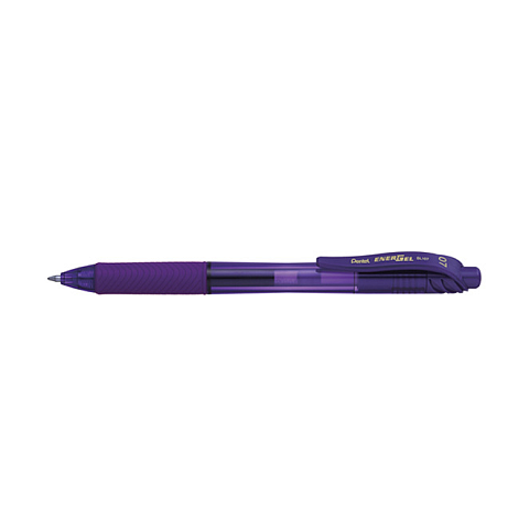 Pentel EnerGel X Anklippbarer versenkbarer Stift Violett