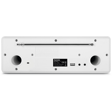 TechniSat 370 CD BT Persönlich Analog & Digital Weiß