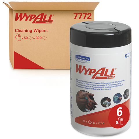 WypAll 7772 Tücher für die Oberflächenvorbereitung Grün