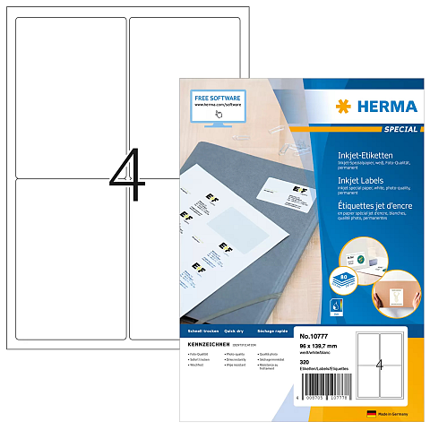 HERMA 10777 Druckeretikett