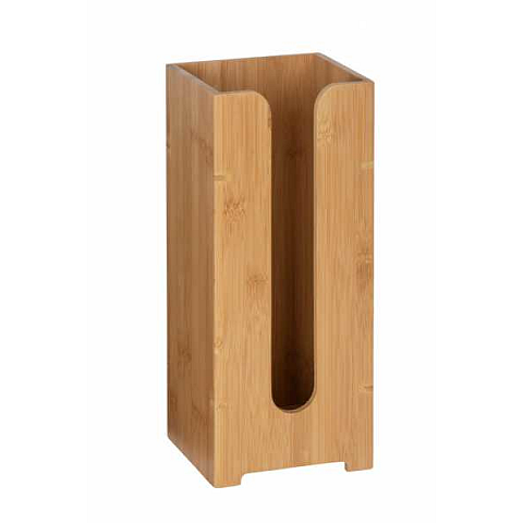 WENKO 24749100 Toilettenrollenhalter Bodenstehend Holz