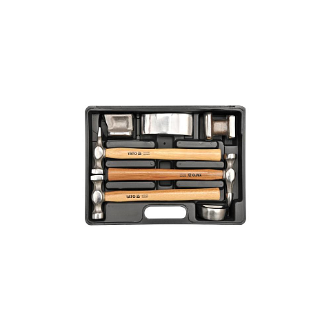 Yato YT-4590 Hammer Chrom, Holz