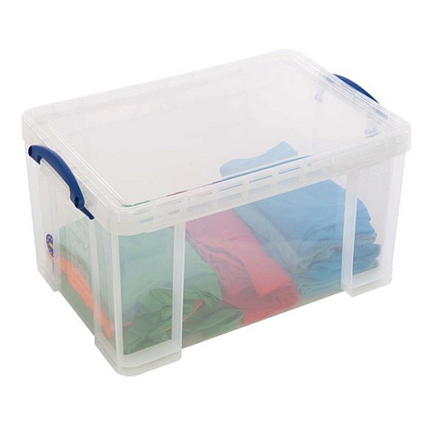 Really Useful Boxes 48L Aufbewahrungsbox Rechteckig Polypropylen (PP) Transparent