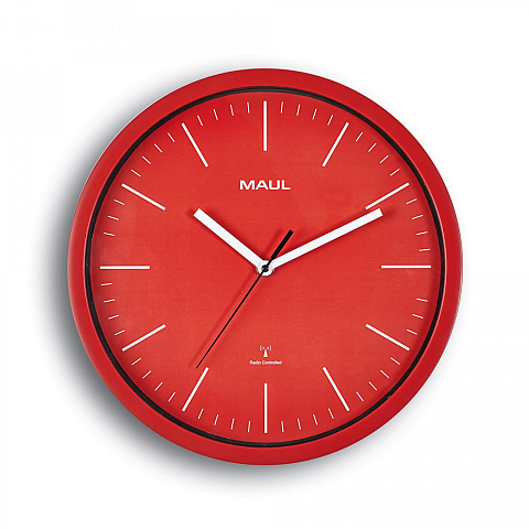MAUL 9053425 Wand- /Tischuhr Digitale Uhr Rund Rot