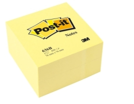 Post-It 636-B Klebezettel Quadratisch Gelb 450 Blätter Selbstklebend