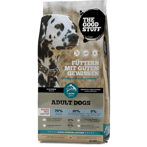 The Goodstuff TGS10013 Hunde-Trockenfutter 2,5 kg Adult Lachs