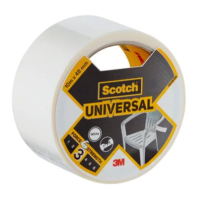 3M Universal 10 m Weiß