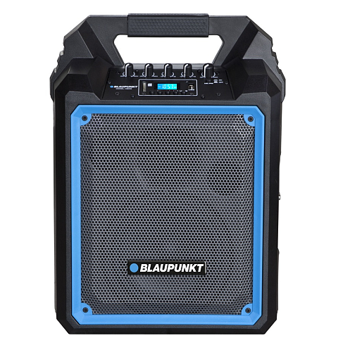Blaupunkt MB06 Tragbarer-/Partylautsprecher Tragbarer Stereo-Lautsprecher Schwarz, Blau 500 W
