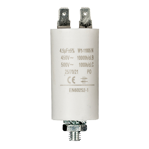 Fixapart W1-11005N Kondensator Weiß Fixed capacitor Zylindrische