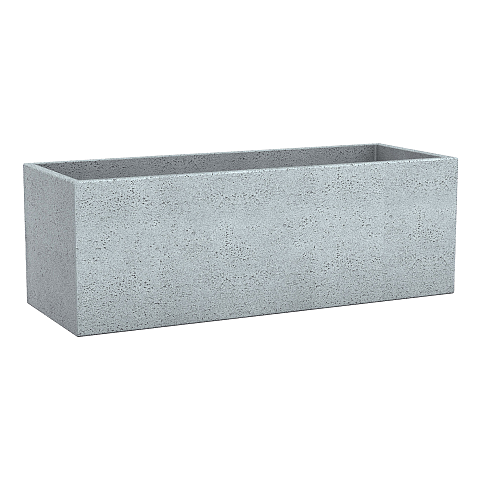 Scheurich C-Cube Long 240 Draußen Topfpflanzer Freistehend Kunststoff Grau