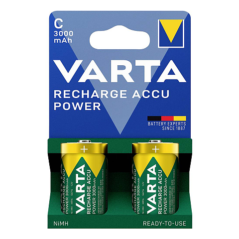 Varta 56714 101 412 Haushaltsbatterie Wiederaufladbarer Akku C Nickel-Metallhydrid (NiMH)