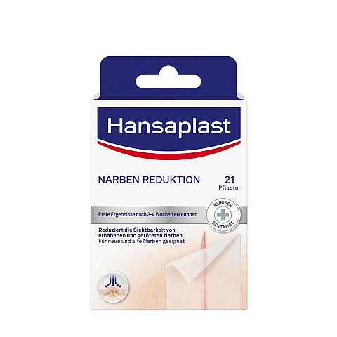 Hansaplast Narben Reduktion 3,8 x 6,8 cm 21 Stück(e)
