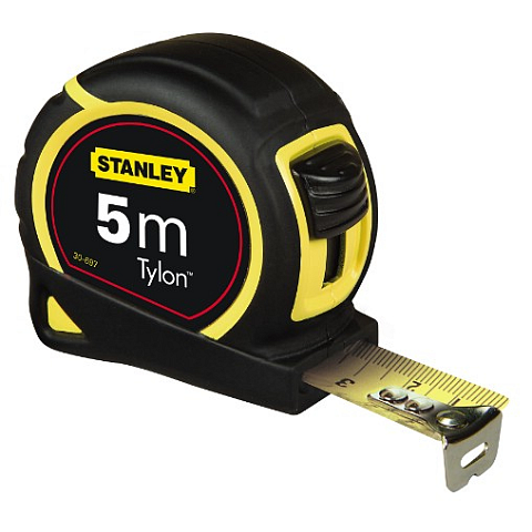 Stanley 0-30-697 Maßband 5 m Schwarz, Gelb