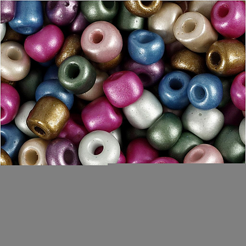 Creativ Company 691201 Perle Runde Perle Glas Gemischte Farben
