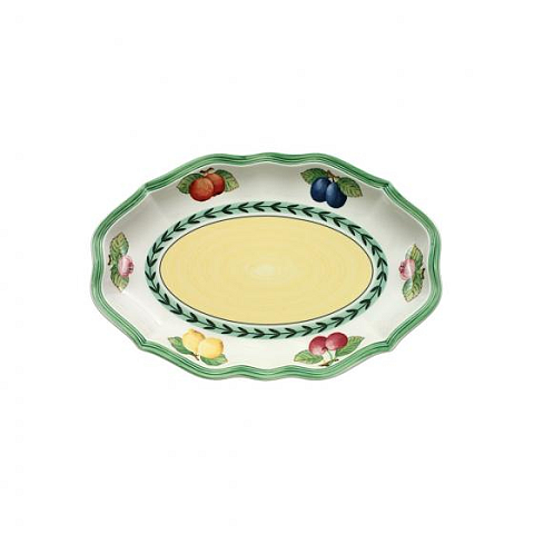 Villeroy & Boch 1022813570 Serviergeschirr Porzellan Mehrfarbig Oval Servierschale