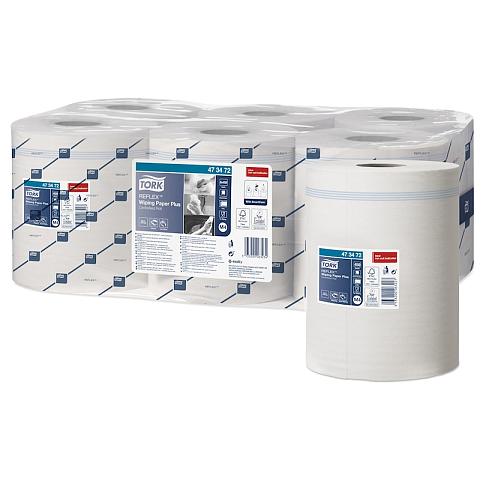 Tork 473472 Papiertuch 450 Blätter Papier Weiß 150,8 m