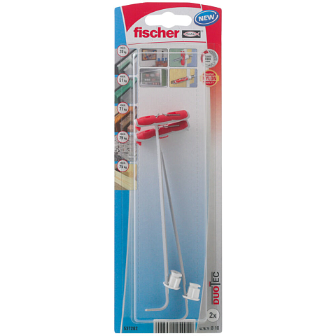 Fischer 537262 Schraubanker/Dübel 2 Stück(e) Schrauben- & Dübelsatz 50 mm