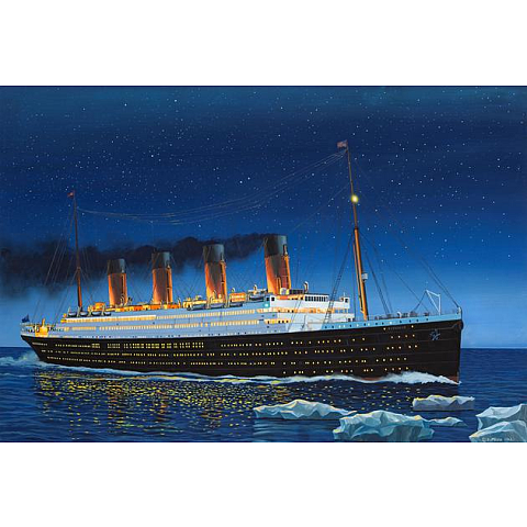 Revell RMS Titanic Passagierschiff-Modell Montagesatz 1:700