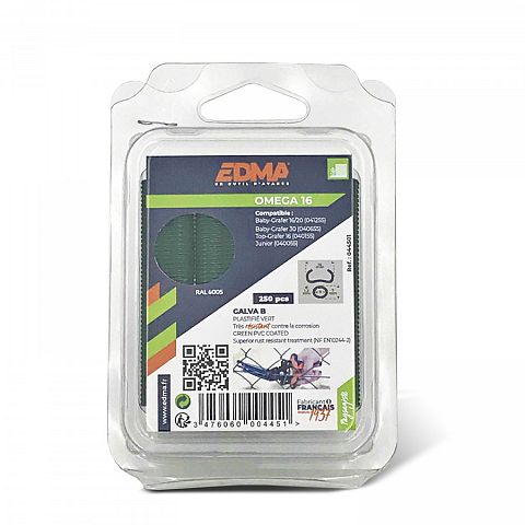 EDMA 044501 Überbrückungsclip 250 Stück(e)