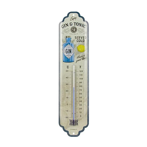 Nostalgic Art 45105009 Umgebungsthermometer Flüssigkeitsumgebungs-Thermometer Drinnen Natürlich/Natur