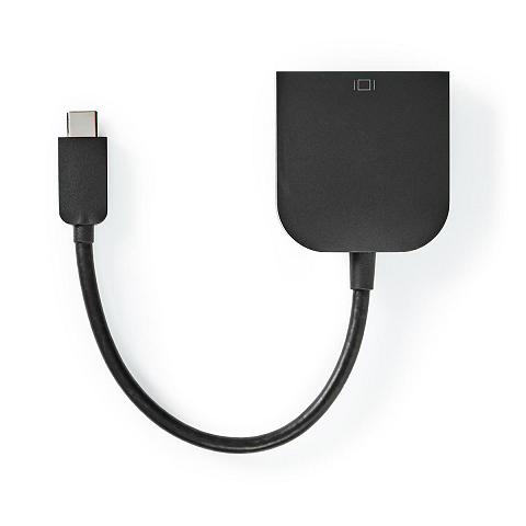 Nedis CCGP64552BK02 USB-Grafikadapter 1920 x 1080 Pixel Schwarz