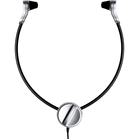 Grundig Swingphone 568 Kopfhörer Kabelgebunden Unter dem Kinn Schwarz, Silber