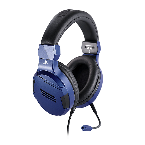 Bigben Interactive PS4OFHEADSETV3G Kopfhörer Kabelgebunden Kopfband Gaming Blau