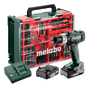 Metabo SB 18 Set 1600 RPM Ohne Schlüssel 1,3 kg Mehrfarbig