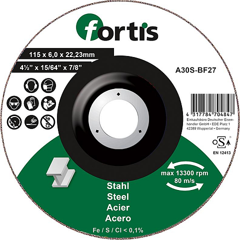 Fortis 4317784704854 Winkelschleifer-Zubehör