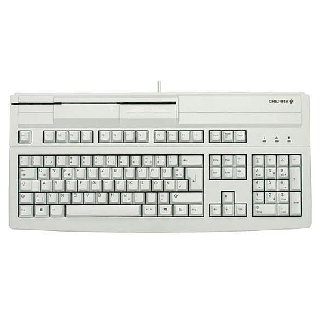 CHERRY MultiBoard MX Tastatur Universal USB QWERTZ Deutsch Grau
