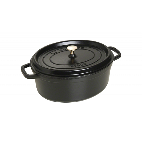 Staub Cocotte Schmortopf 4,2 l Schwarz