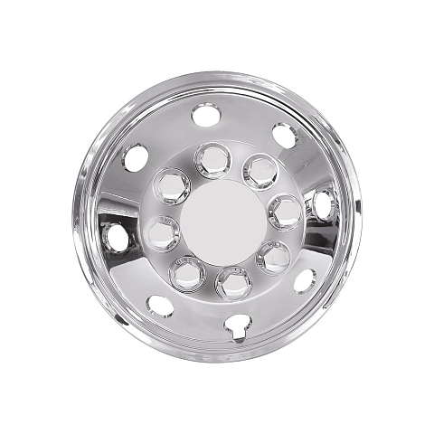 Carpoint 2210202 Radkappe 38,1 cm (15") Kunststoff Silber 4 Stück(e)