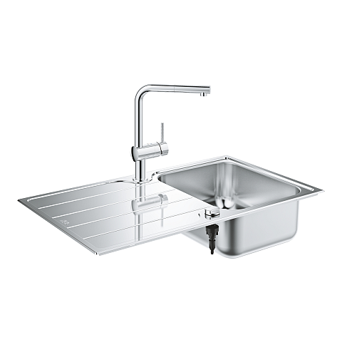 GROHE Minta Aufsatzwanne Rechteckig Edelstahl