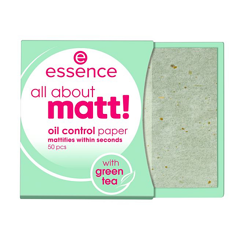 Essence 927131 Kosmetiktuch Grün Papier 50 Stück(e)