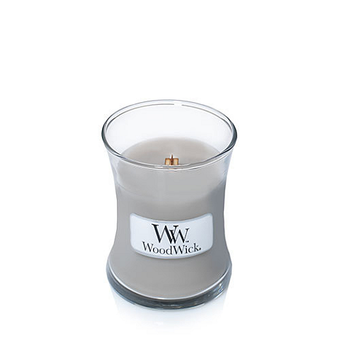 WoodWick 98106 Wachskerze andere Bernstein, Moschus, Vetiver Grau 1 Stück(e)