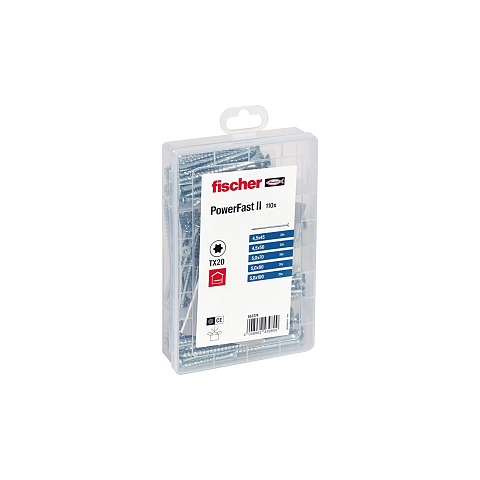 Fischer 562274 Schraube/Bolzen 110 Stück(e) Schraubensatz