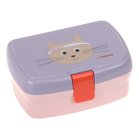 Lässig Tiny Drivers Brotdose 1 l Polypropylen (PP) Violett, Rose 1 Stück(e)