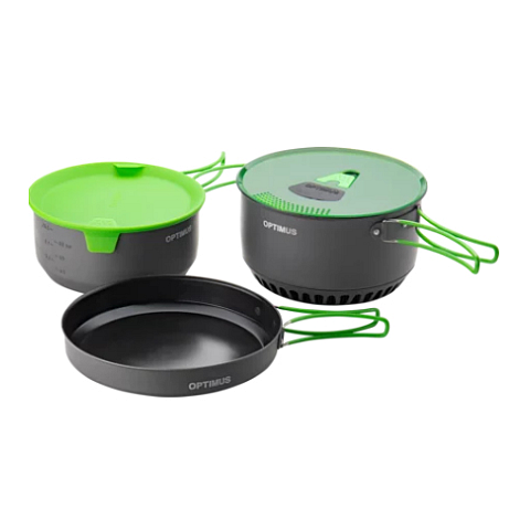Optimus 8020677 Camping-Kochtopf Topf-Set 3,2 l Mehrfarbig
