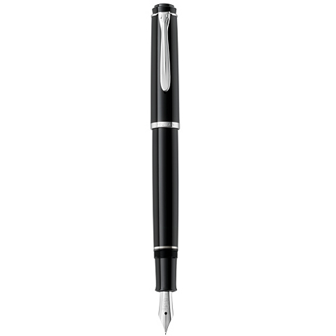 Pelikan Classic 205 Füllfederhalter Kartuschenfüllsystem Anthrazit, Schwarz 1 Stück(e)