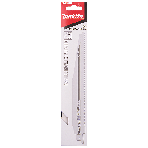 Makita B-49840 Sägeblatt für Stichsägen, Laubsägen & elektrische Sägen 1 Stück(e)