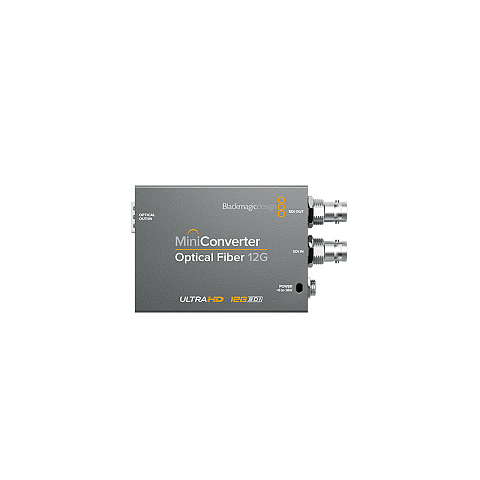 Blackmagic Design Mini Converter Optical Fiber 12G Aktiver Videokonverter 3840 x 2160, -